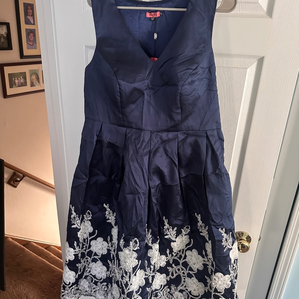 Chichi London blue dress